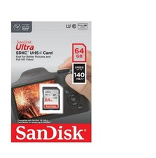 brand new SanDisk 64GB Ultra SDXC UHS-I Memory Card