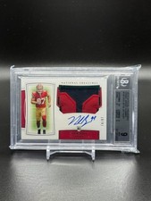 2019 National Treasures RPA Green #74/97 Nick Bosa BGS 9 Auto 10 49ers