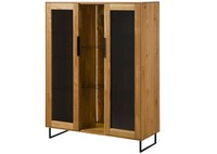Highboard Wildeiche 112X43X145 Natur GeöLt Lindau #18