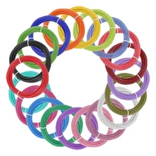 20 Pcs 3D Pen Filament, 1.75mm Dia 33ft Length, 20 Colors