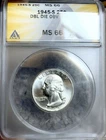 1945-S DDO ~ Washington 25c ~ ANACS MS66 ~ RARE Variety ~ Exquisite GEM ~ BLAZER