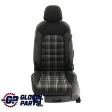 Volkswagen Golf Mk7 Sitz Vorne Links Innen Stoff Titan Schwarz Art Grau