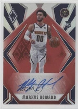 2020-21 Panini Chronicles Phoenix Rookie Auto Red Markus Howard #PH-MKH Auto RC