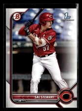 Sal Stewart 2022 Bowman Draft 1ST ROOKIE RC #BD-122 Reds Baseball *120C