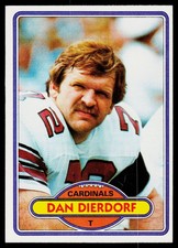 1980 Topps #316 Dan Dierdorf - EX