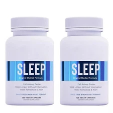 2-Pack Relaxium Sleep Natural Dietary Supplement for Better Sleep (120 Capsules)