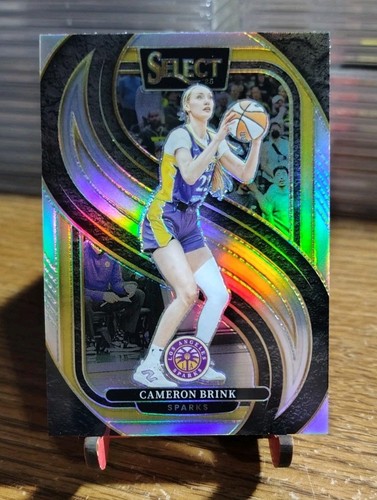2025 Panini Select WNBA - Premier Level Cameron Brink #120 Silver Prizm