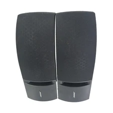 Bose 161 Bookshelf System Speakers Left Right Black Pair