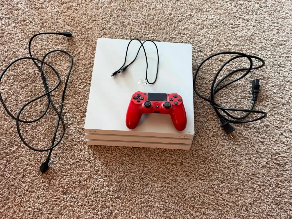 Sony PlayStation 4 Pro White Video Game Consoles for sale - eBay