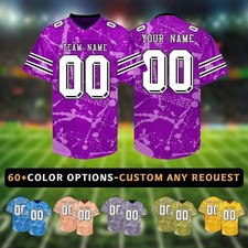 Personalized Team Football Uniform Custom Jersey with Logo Name and Number