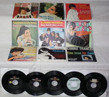 Connie Francis 14x 7 Singles Konvolut 60er Sc...