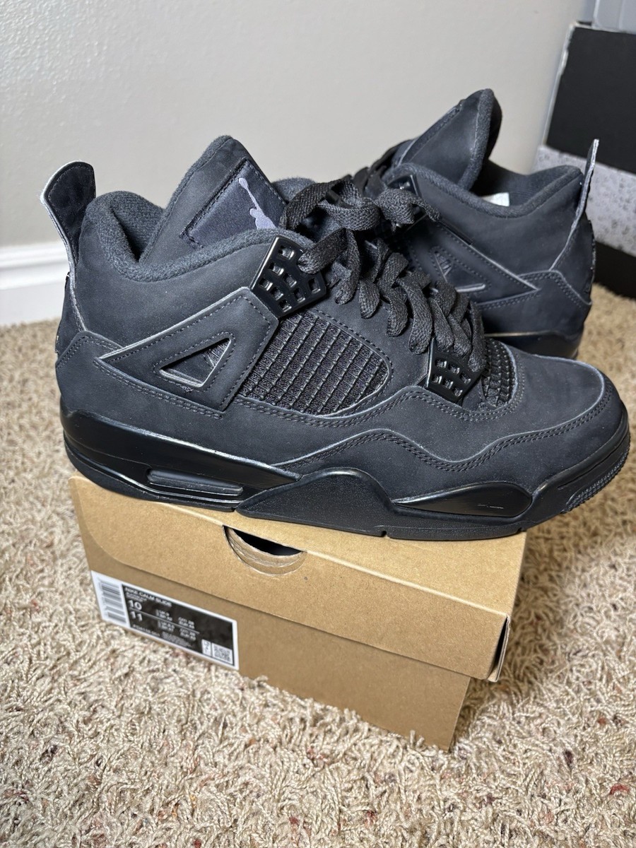 Jordan 4 Retro Black Cat (2020) Size 7M/8.5W Rep Box | eBay display picture 3