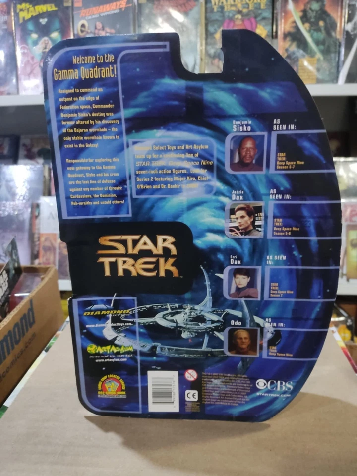 Diamond Select Star Trek Deep Space Nine DS9 Constable Odo Figure 7-in Figure - Image 3 of 4