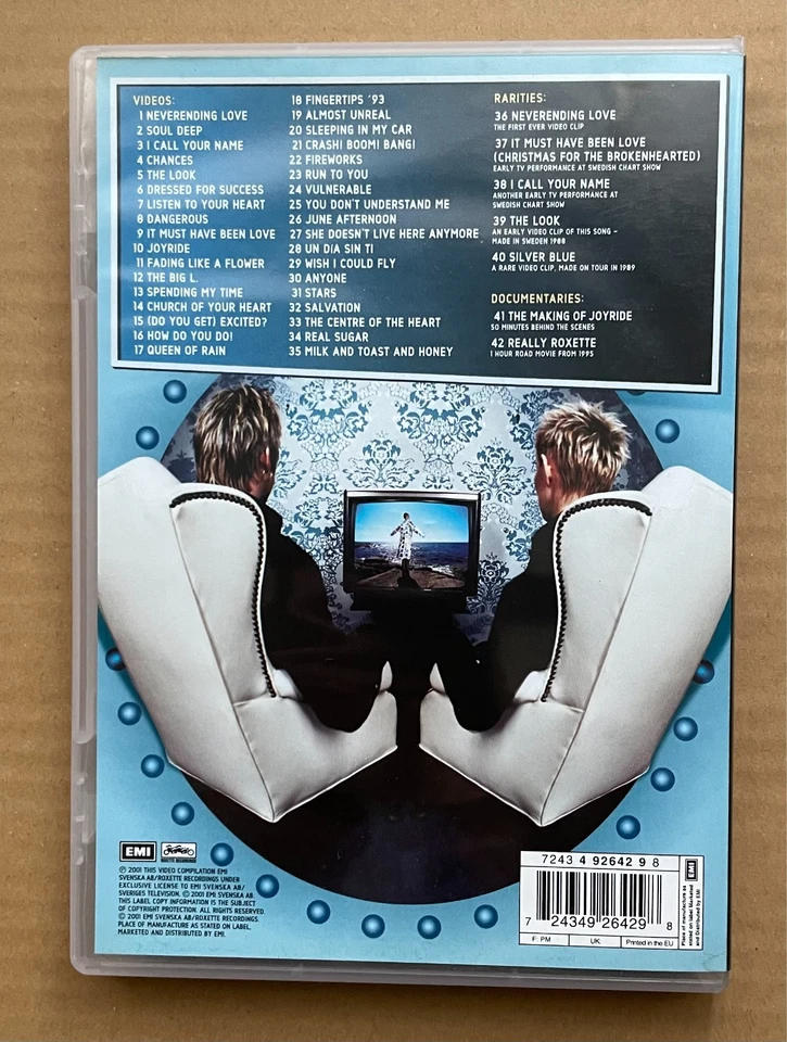 Roxette: All Videos Ever Made and More - Complete Collection Marie Fredriksson - Image 2 of 3