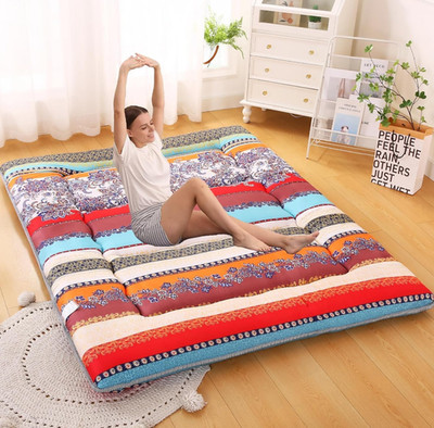 Japanese Floor Mattress Full Size Foldable Futon Tatami Sleeping Pad Mat 80X47''