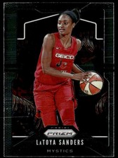 2020-21 Panini Prizm WNBA LaToya Sanders Washington Mystics #39