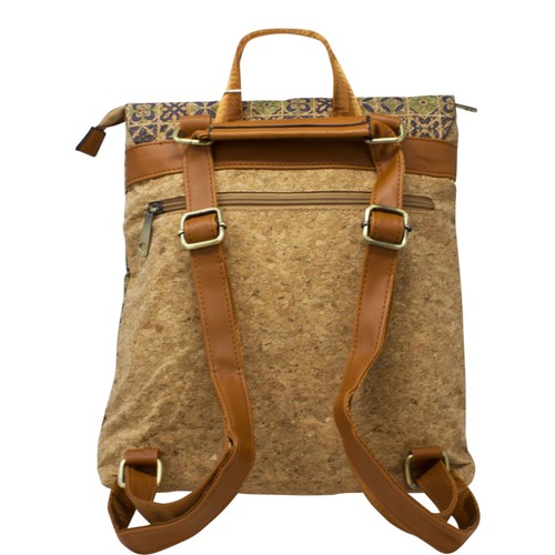 Damen keltischer Knoten Kork Rucksack Tasche Damen Riemen Schnalle Schultertasche YGC2120 - Bild 19 von 33