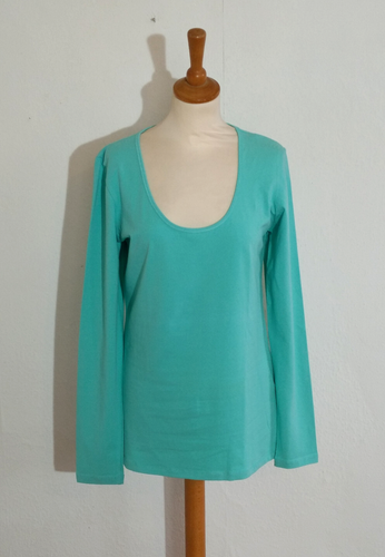 Damen-Top Only Gr. XL, Langarm, türkis, Neu - Bild 1 von 3