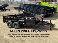 2022 Load Trail Contractor's Tandem Axle MaxBed Dump Trailer 83" X 14FT (14,000LBS GVW)