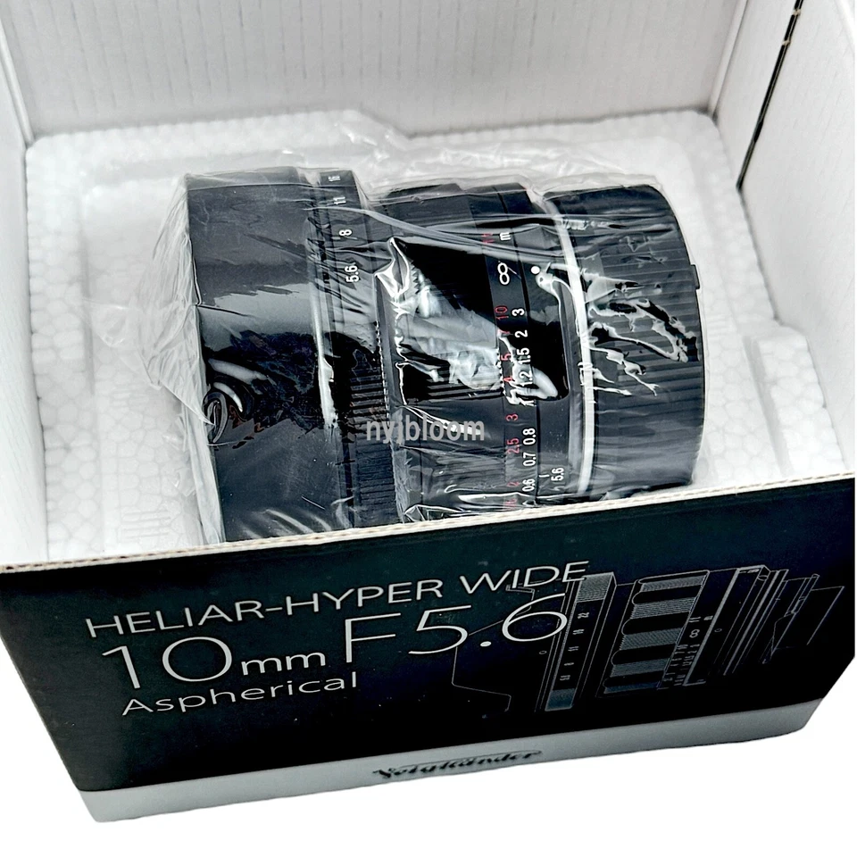 Nuevo Lente Asférica Voigtlander Heliar-Hyper Wide 10mm F5.6 Montaje VM Enfoque Manual Foto 2 de 4