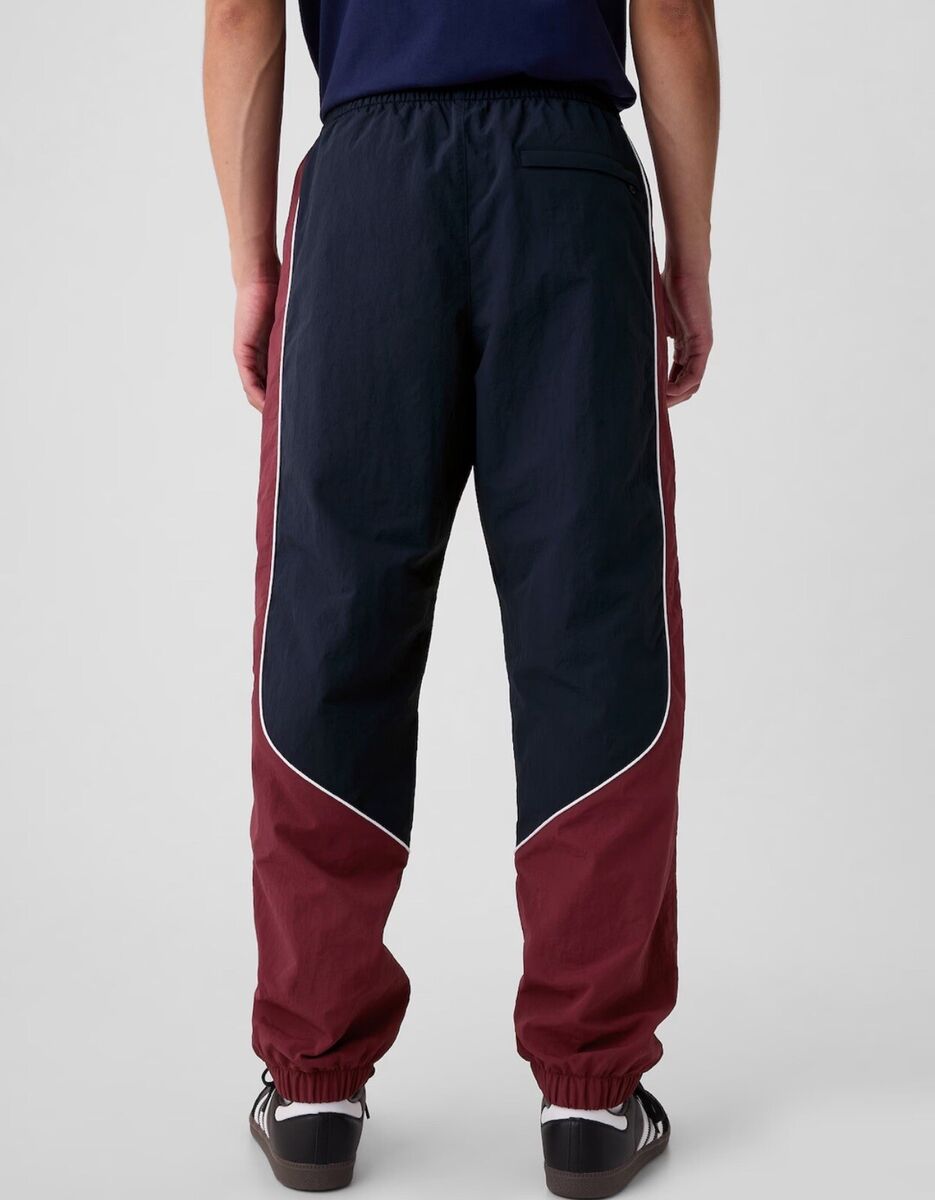 Palace x Gap Nylon Track Bottom Pants Joggers in Navy Men's Palace x Gap Nylon Track Bottom Pants Joggers in Navy Men's