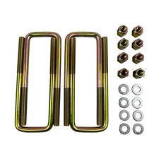 Square U-Bolts 2.5" Wide Leaf Springs 8.75" Long For 88-19 Silverado Sierra