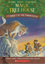 Sunset of the Sabertooth Magic Tree House Number 7 Paperback New
