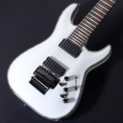 SCHECTER C-7 FR Hellraiser AD-C-7-FR-HR WH White with gig