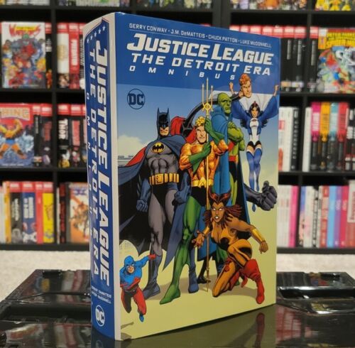 Justice League : The Detroit Era Omnibus 🦇DC Comics Hardcover 🇺🇲 Out Of Print - Afbeelding 1 van 11