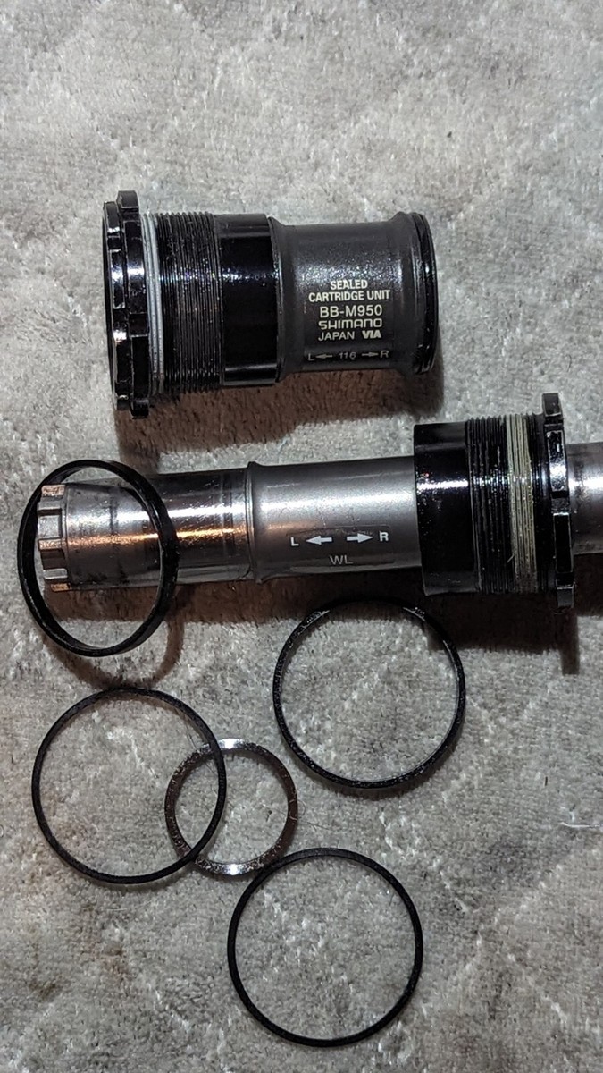 Shimano XTR BB-M950 Octalink V.1 Bottom Bracket 116 Spindle