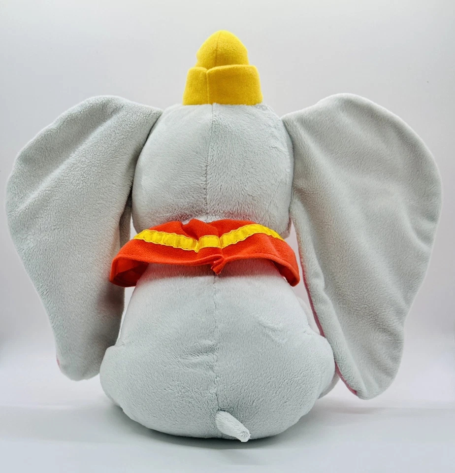 Disney Dumbo Plush Elephant Khols Cares Disney 12 inch 2014 Gray - Image 4 of 4
