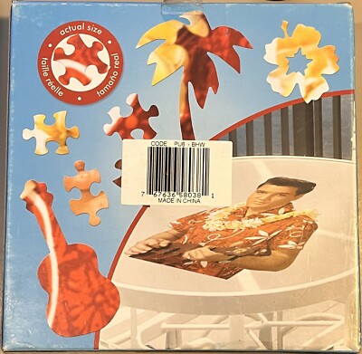 Elvis Presley Blue Hawaii Jigsaw Puzzle 500 Piece Signature