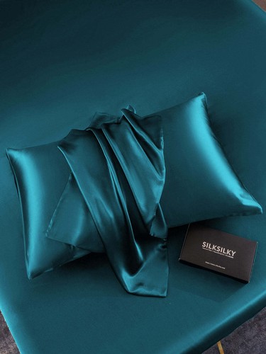 19 Momme Mulberry Silk Pillowshames Nature Silk Pillowcase Pillowslips King Size - Picture 10 of 68