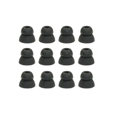 6 pair double flange eaphone tips, earbud tips, 4.5mm connection hole