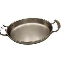 Vollrath 49412 2 qt 6 oz Oval Commercial Stainless Pan Roast Pan NSF HEAVY DUTY