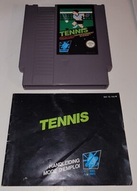 Nintendo NES - Tennis + Notice FAH - Bon &Eacute;tat