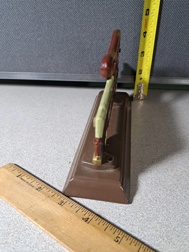 Vintage Cast Iron Nut Cracker Truck Chestnut Creek 7.5" Brown #4163L340 - Image 2 of 4