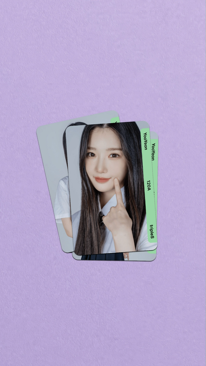 tripleS S5 YooYeon REPLICA objekt Binary01 117-120 First