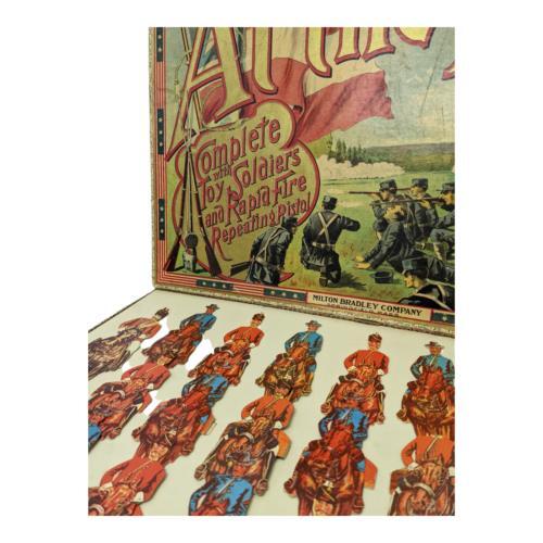 Historic Milton Bradley American 'At the Front' Game. Civil War? Spanish War - Picture 5 of 14