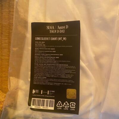 USA Limited Yoongi Wearing Suga T-Shirt Agust D D-Day M | eBay