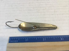 Vintage Wright McGill Streamliner Weedless Fishing Spoon 3/8oz.