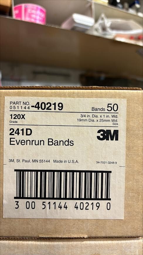 Evenrun Bands 241D - 3m 3/4x1 60x 241d051144-40219, LOT OF Evenrun Bands 241D - 3m 3/4x1 60x 241d051144-40219, LOT OF