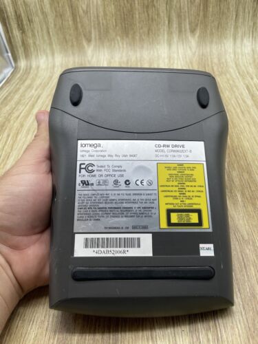 Iomega Predator CD-RW Drive Model CDRW38402EXT2-B Used For Parts - Picture 5 of 8