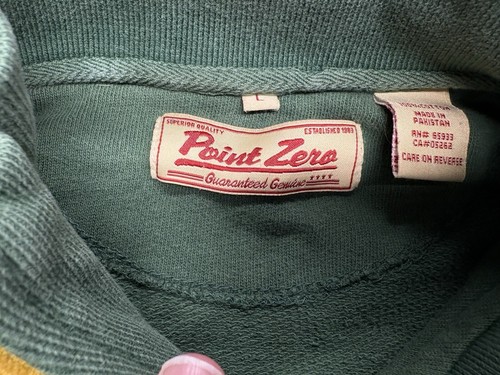 Dublin Ireland Point Zero Brand Men’s Full Zip Jacket Size Large - Picture 4 of 7