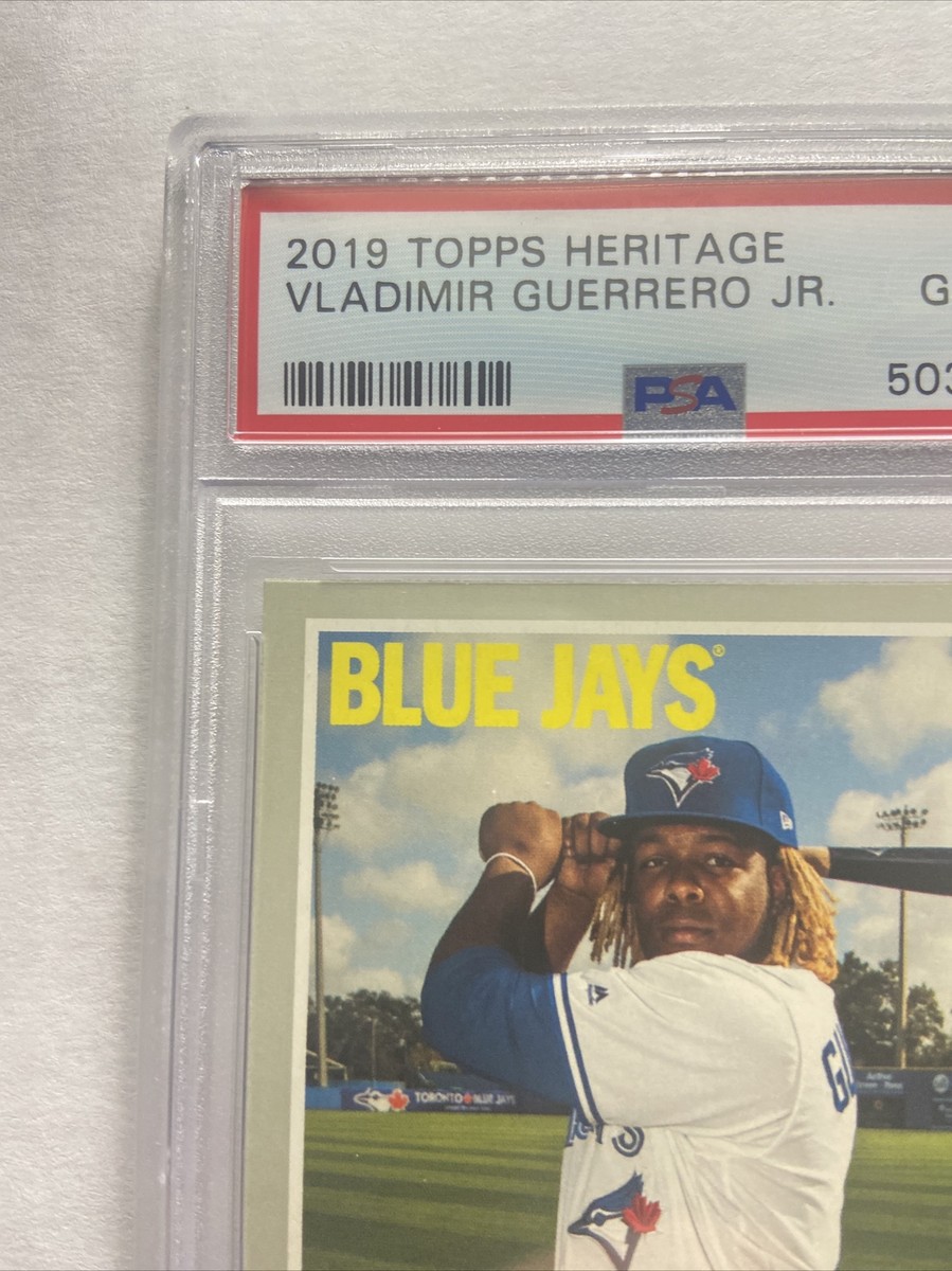 【psa10】2019 topps guerrero jr.ルーキーカード Vladimir Guerrero Jr 2019 Topps Complete Set Fielding Rookie