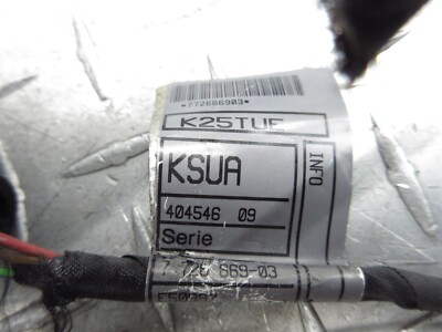2011 BMW R1200gs R 1200 GS K25 Main Wiring Harness ABS ESA 