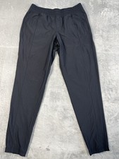 The North Face Womens Tapered Outdoor Pants Size 8 Black Drawstring Pockets