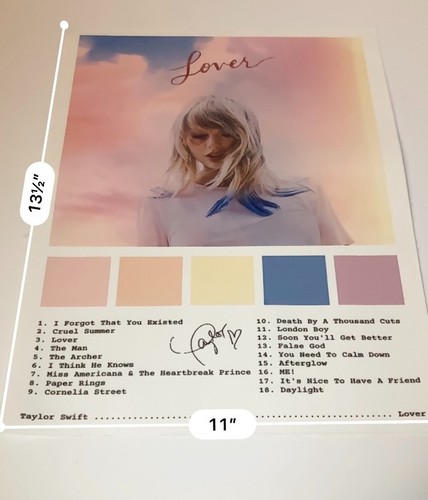 Set Of 6 TaylorSwift Album Cover Canvas Poster Print Unfamed Wall Art - Picture 8 of 8
