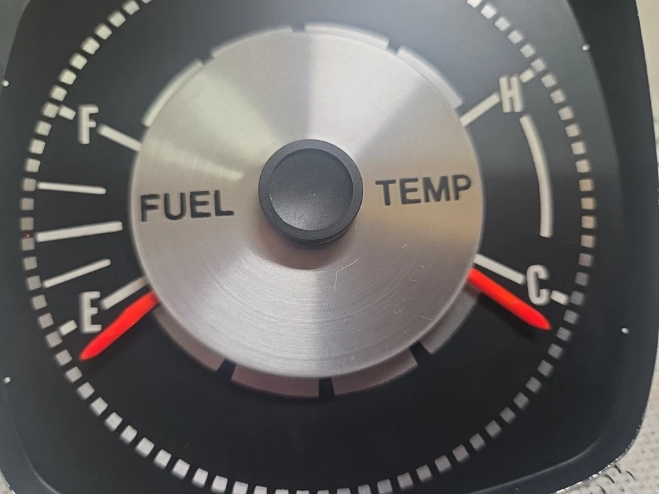 1971-1974 71 72 73 74 1972 1973 AMC Javelin medidores de temperatura/combustible funcionando Foto 3 de 4