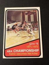 1972-73 Topps ABA Championship Bill Keller Game #5 #245